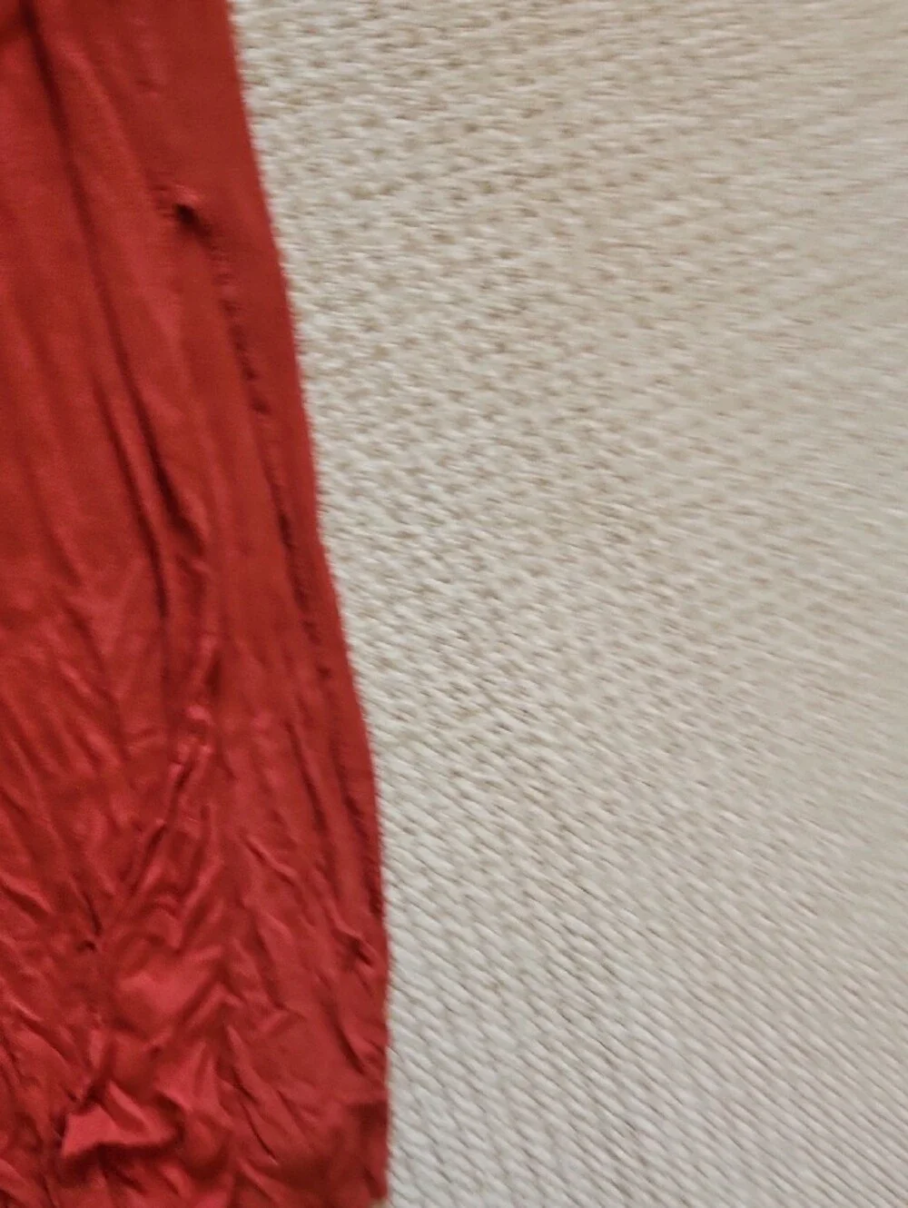 HYFVE Tie-Waist Wide Leg Pants in Rust Red